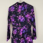 Chiara Boni La Petite Robe Floral-Print Ruffle Bodycon Midi Dress Size 44/8 Photo 11