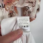 Baltic Born Maxi Dress Womens Small White Pink Tropical Flower Print Resortwear Photo 9