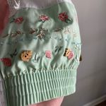 Vintage Koret Francisca Pastel Patchwork Embroidered Jacket – Floral Cottagecore White Size M Photo 4