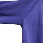 PINK - Victoria's Secret Victoria’s Secret Pink Crop Top Sweatshirt in Deep Lavender Size Large Photo 4