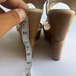 Diane Von Furstenberg  Women's Ophelia Wedge Sandal,Gold Metallic/Nude 10.5M = Photo 5