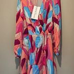 Guess by Marciano Marciano by Guess Bold Bloom Wrap Dress Multicolor wedding guest cocktail dress Photo 5