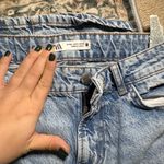 ZARA Women's Straight Leg Light Blue Jeans Photo 1