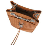 Rebecca Minkoff Large Edie Quilted Leather Bucket Bag in Brown Photo 1