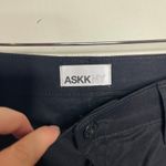 New Askk Ny Wide Leg Twill Trouser Jeans in Black size 28 Photo 4