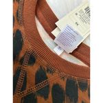 Stars Above Animal Leopard Print Soft Fleece Sweatshirt - Dark Brown Size XS Photo 8