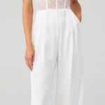 Katie May  Tink Jumpsuit in Ivory white Size‎ Medium Photo 0
