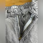 H&M women’s Classic Denim Gray 5-pocket Mid Rise Mom Jeans|Sz:US:6 EU:38 Photo 10