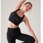 Athleta New Warrior Longline Twist Bra XS Cup A-C Black Photo 2