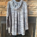 Hooded camouflage tunic top size XL light camo color gray green boutique Photo 1