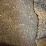 Free People blue long sleeve w/sweater shoulder sleeve detail Photo 9