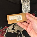 Vocal  Skull/Flowers Embellished Top Photo 3