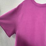 Lululemon  All Yours Softstreme T-Shirt Dress Vivid Plum Size Large 12 Athleisure Photo 6