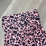Aerie Offline  Real Me Twisted‎ Front High Waisted Leggings Pink Leopard Small Photo 5