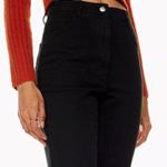Aritzia Wilfred Free Twostep Flare Leg High Waisted Jeans Black Women’s Size 6 Photo 3