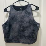 Old Navy  Active Powerchill Light Support Go Dry Sports Bra Size XXL Grey Tie Dye Photo 0