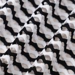 Berlook Black Geometric Textured Cover up Skirt Photo 7