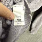 J.Crew  Sweater XS Purple Embellished Jeweled‎ Pullover Preppy Coquette Holiday Photo 6