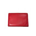 Gucci Red Leather  Wallet with Gold Horsebit Detail Photo 1
