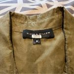 Slate + Willow Olive Green Sleeveless Button Tie Front Cargo Dress Size 8 Photo 10