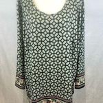 New Direction s long sleeve boho print top size 3X Photo 0