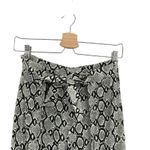 Zimmermann Hyper Cobra Split Pants Snakeskin Print Gray Size 1 US 6 Photo 3