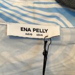 Ena Pelly Sky Marble Bree Women’s Button Up Shirt Photo 4