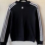 Adidas black long TRF crewneck sweater, brand new with tag Photo 1