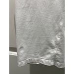 Lululemon  Crescent Pima Cotton White Tee Sz 2 / 4 Photo 5