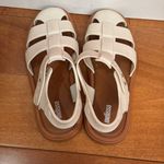 Melissa  Cream Emma Fisherman Sandal for Women Size 6 Photo 3