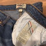 Denim Blvd Distressed denim mini skirt size L Photo 5