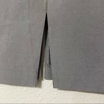 Bebe Grey Stretch Front & Back Slit Dark Academia Pencil Skirt Womens 4 Preppy Photo 4