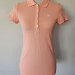 Aeropostale A87 Peach Pique Polo Size Medium Photo 1