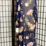 LuLaRoe Floral print Coverup or Kimono Sz L Photo 5
