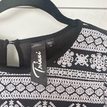 Trixxi  Women’s Small Black Patterned Mini Dress Photo 1