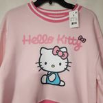 Hello Kitty  pink sweatshirt women size medium NWT Photo 2