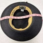 Scala  Wide edge Black Ribbon-Trimmed Sun Straw Hat,  
One Size‎  NEW Photo 6