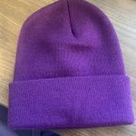 Madhappy Purple Beanie Photo 2