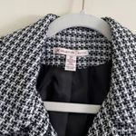 JM Collection Black White Tweed Jacket Photo 5