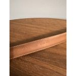 YSL Vintage Yves Saint Laurent Glazed Cowhide Belt Size 34/85 1214008 Brown Photo 5