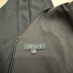 1. State  Black Wrap Jumpsuit Size 4 Modern Chic Minimalist Preppy Casual Photo 4