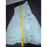 Hello Molly One Shoulder Ruffle Mini Dress - Light Blue / US Size 6 (AU 10) NWT Photo 3