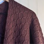 Wishlist Wool Blend Cable Knit Open Cardigan Women’s Size S/M Photo 3