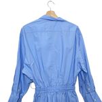 Faithfull the Brand NWT Isole Playsuit Women’s Small Mid Blue Cotton Resort Chic Photo 5