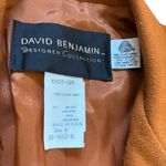 David Benjamin Vintage Wool Blazer Jacket Women’s Size 8 Burnt Orange Photo 7