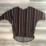 Don’t Stop Believing, hi low,Boho style shirt, size XL, dolman sleeve, pit to pit measurement is 26, crone length is 25, back length is 28 Multiple Photo 4