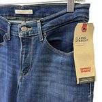 Levi's  Sculpt Classic Straight Leg Denim Mid Rise Blue Jeans Cotton Blend Size 27 Photo 7