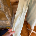 Krazy Kat Krazy‎ Kat seafoam green beachy shirt Photo 2