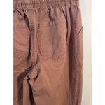Frye and Co. Womens Mid Rise Jogger Pant Small S Cotton Elastic hem Brown Photo 4