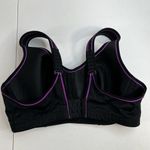 Lane Bryant Sport By Cacique 40D Sport Bra Molded Underwire  Black Wicking Photo 3